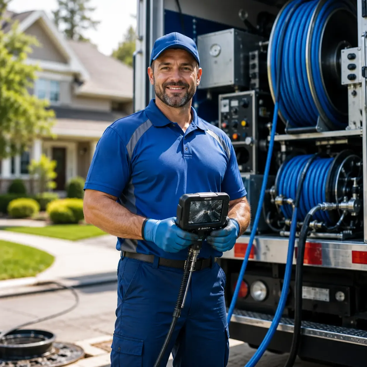 Local outdoor drain cleaning specialists in Mark Center, OH